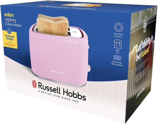 Russell Hobbs Eden 2-Slice Toaster – Stylish & Versatile - Image 3