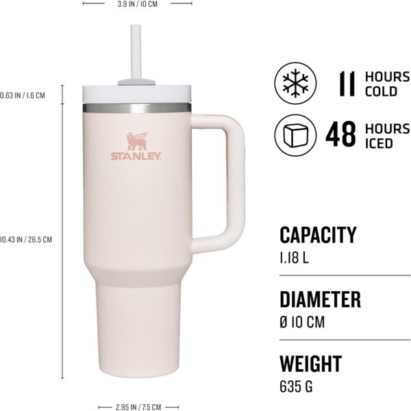 Stanley Quencher H2.0 FlowState Tumbler 1.2L – Stay Hydrated Longer - Image 3