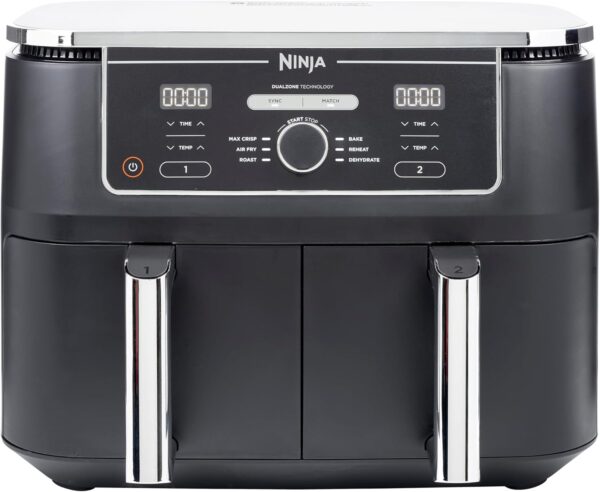 Ninja Foodi MAX Dual Zone Digital Air Fryer – 9.5L, 6-in-1 Cooking