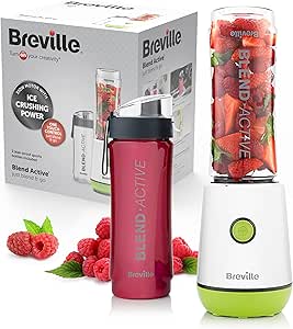 Breville Blend Active Personal Blender & Smoothie Maker – Effortless Blending On the Go
