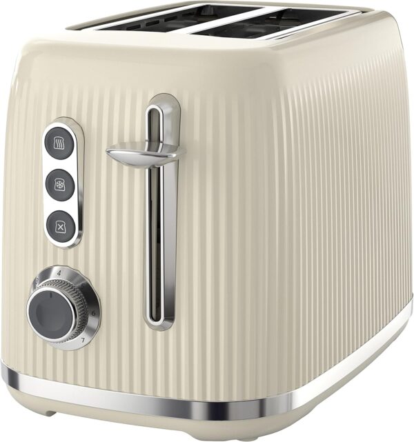 Breville Bold Vanilla Cream 2-Slice Toaster – Stylish & Versatile